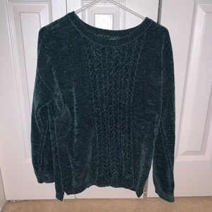 Green sweater